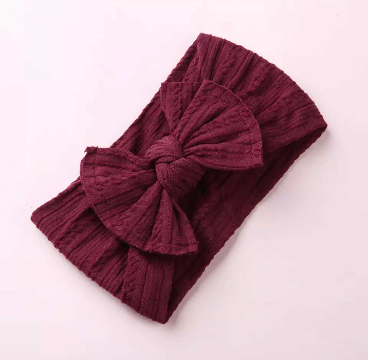 Eliana Knit Bow-Solids