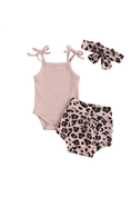 Load image into Gallery viewer, Esther Leopard Set-Pink
