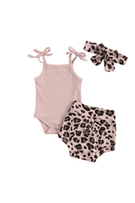 Esther Leopard Set-Pink