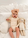 Load image into Gallery viewer, Bodysuit For Baby Girl | Frill Knit Bodysuit | Brave Little Lamb
