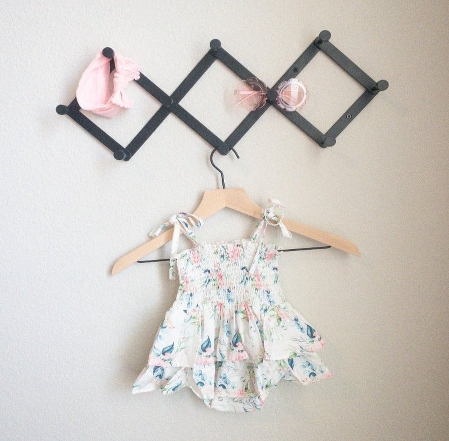 Gabriella Floral Romper-Sage