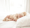 Load image into Gallery viewer, Winter Newborn Clothes | Heirloom Knit Romper | Brave Little Lamb
