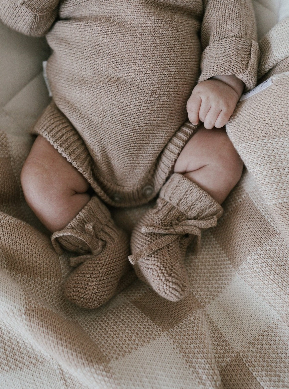 Organic Baby Clothes | Heirloom Romper For Newborn | Brave Little Lamb