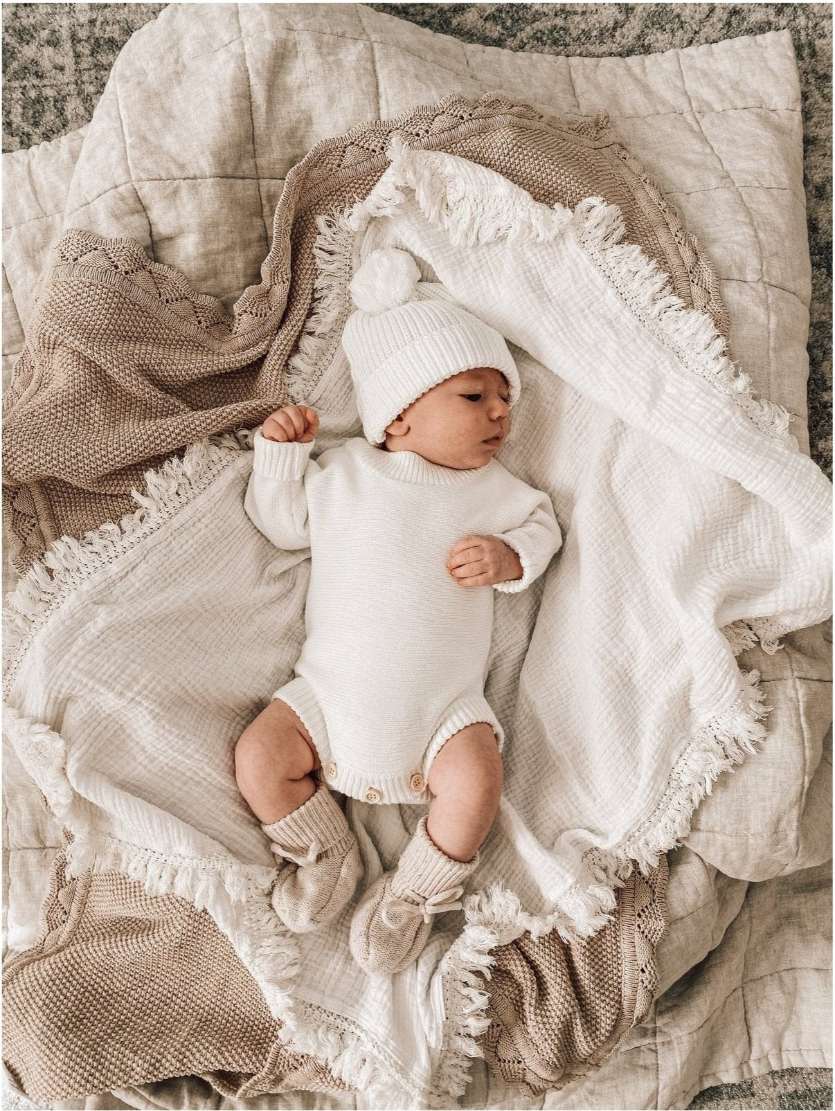 Best Clothes For Infants | Heirloom Romper | Brave Little Lamb