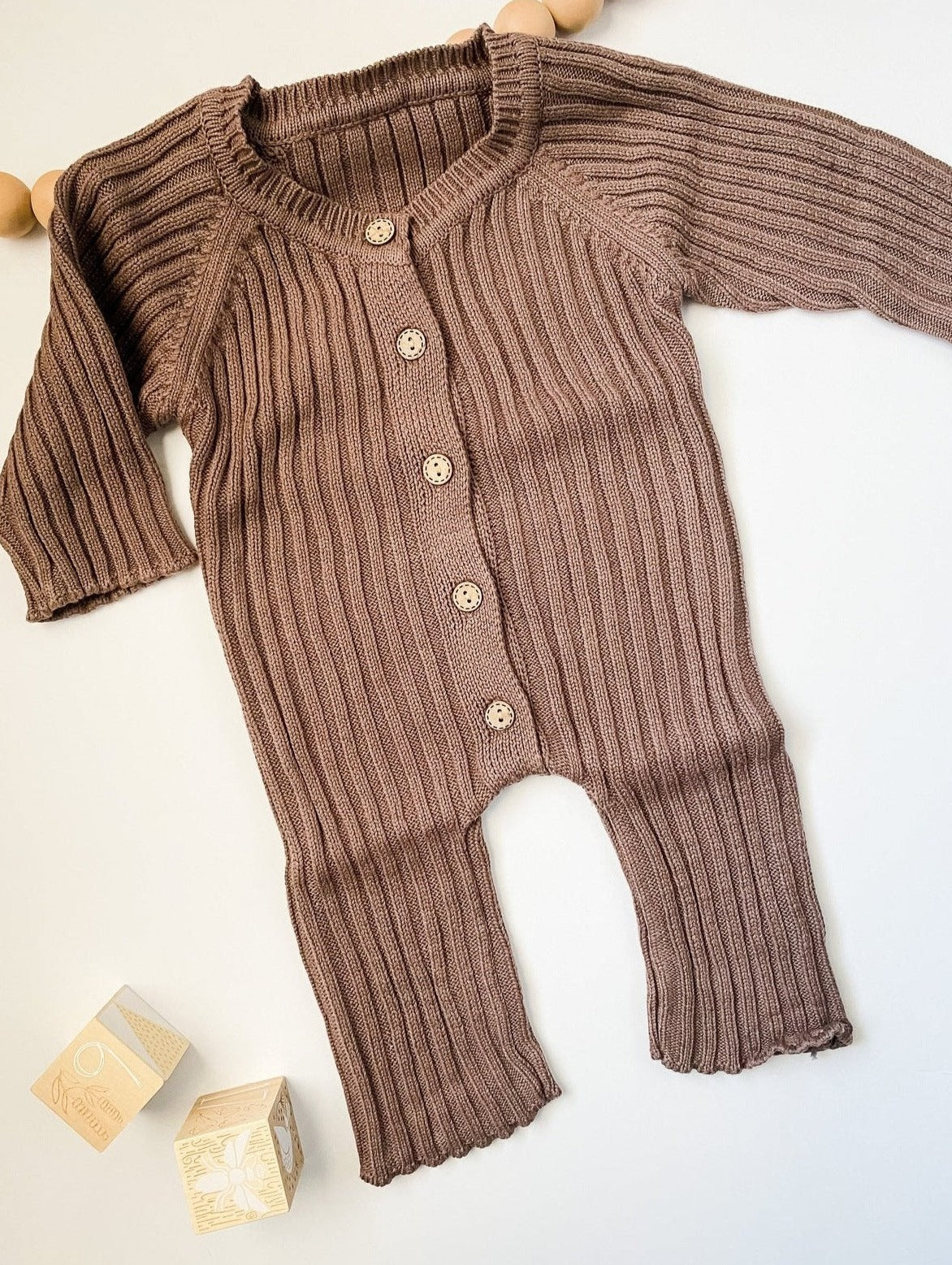 Jonah Knit Jumpsuit-Camel