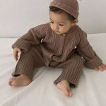 Jonah Knit Jumpsuit-Camel