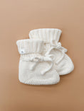 Load image into Gallery viewer, Knit Booties-Milk
