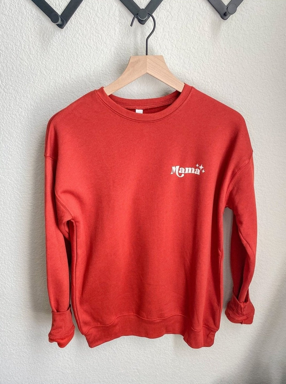 Mama Sweatshirt-Brick