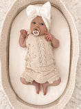 Load image into Gallery viewer, Pointelle Knit Summer Set-Honey Milk
