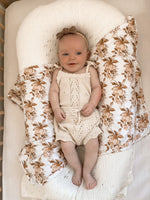 Pointelle Knit Summer Set-Honey Milk