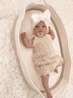 Pointelle Knit Summer Set-Honey Milk