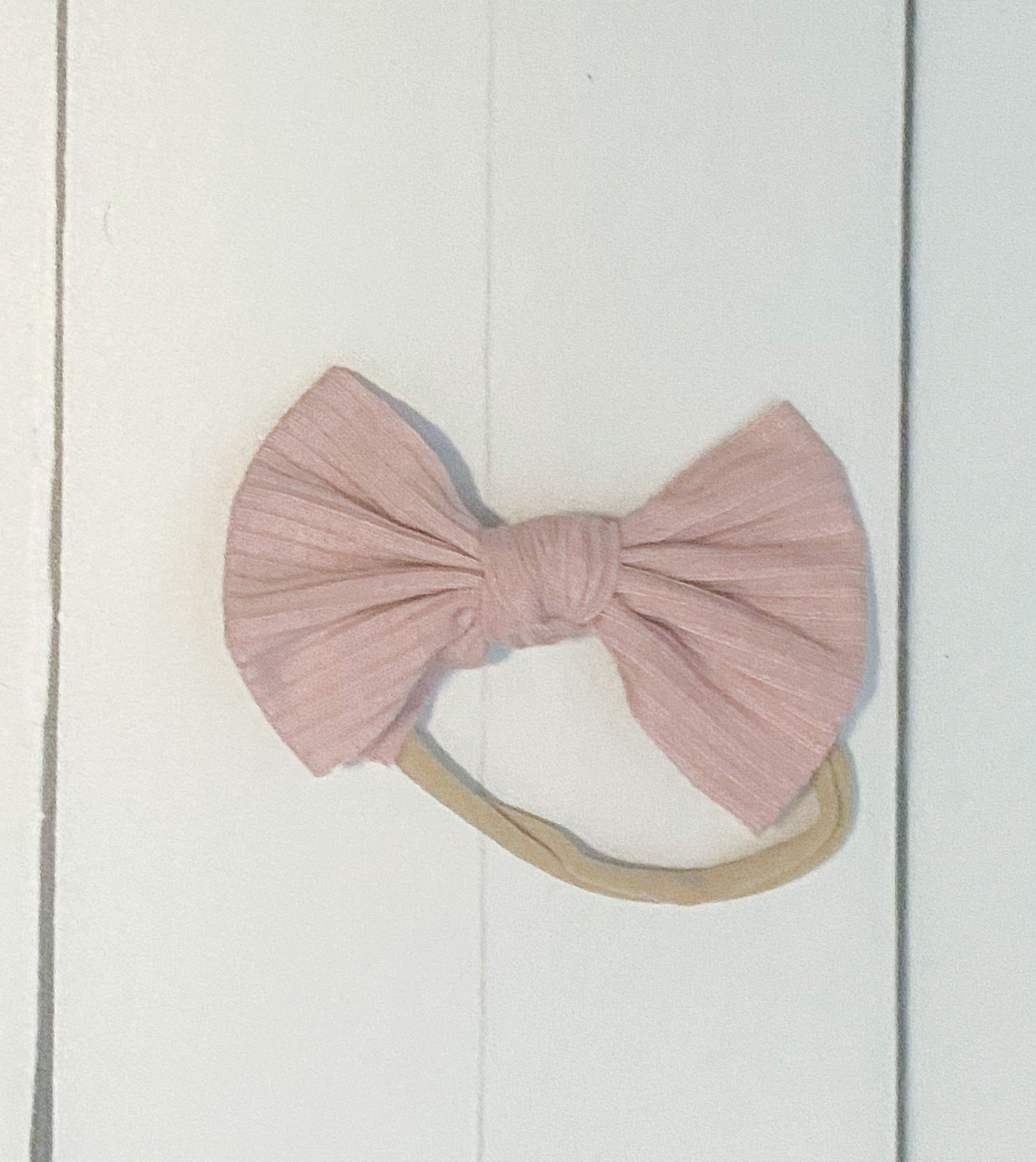 Ribbed Bow Headband