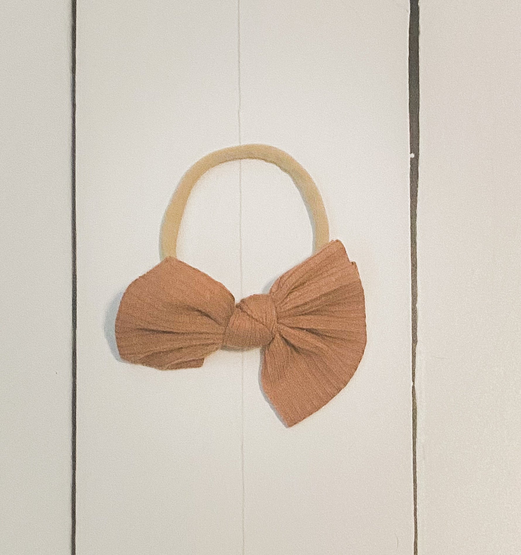 Ribbed Bow Headband