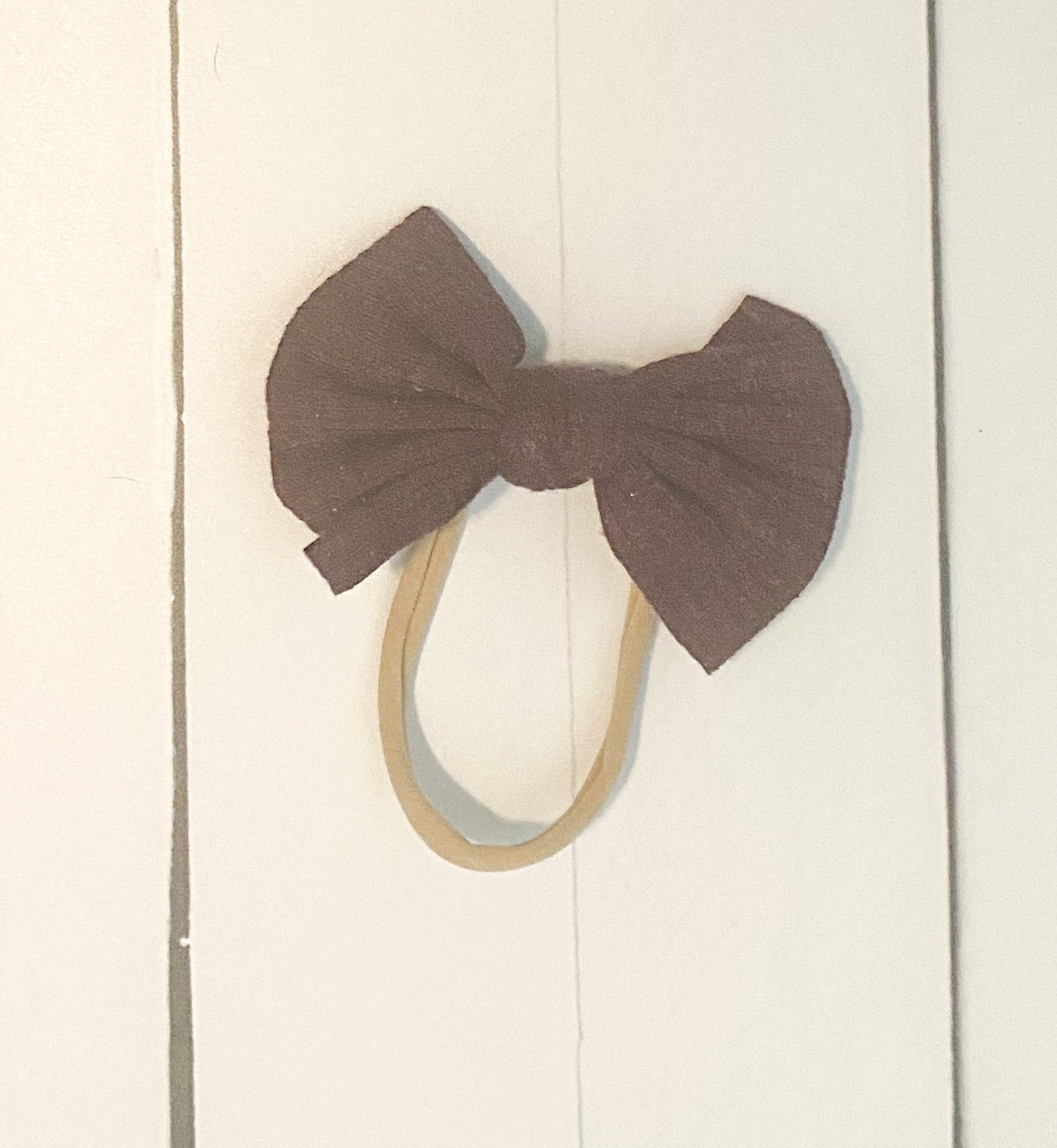 Ribbed Bow Headband