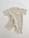 Load image into Gallery viewer, Ribbed Sprinkle Knit Playsuit
