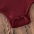 Selah Ruffle Bodysuit-Burgundy