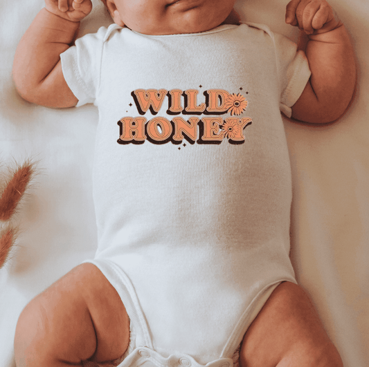 Wild Honey Bodysuit-White